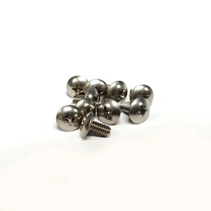 10x 8-32 x 5/16" Stainless Steel Machine Screw - Pan Truss Head - .3125" - Picture 1 of 2