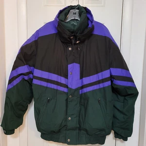 VINTAGE TRIPLE F.A.T. GÄNSEDAUNEN WINTERMANTEL/JACKE/PARKA HERREN GRÖSSE LARGE GEBRAUCHT, IN EINWANDFREIEM ZUSTAND - Bild 1 von 12
