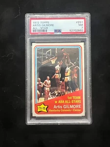 1972 Topps Artis Gilmore All Star #251 PSA 7 - Bild 1 von 2