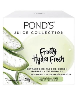 PONDS FRUITY HYDRA FRESH ALOE+VITAMINA B3/GEL HIDRATANTE/HYDRATING FACE GEL - Picture 1 of 6