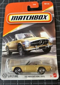 Matchbox #46/125 1963 Mercedes-Benz 230 SL - Picture 1 of 5