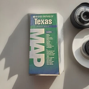 Mapa del Estado de Rand McNally de Texas año 2000 *Una gira por Texas- The Wild West* - Imagen 1 de 10