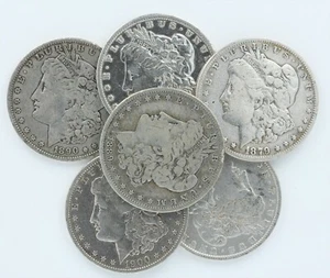 Pre 1921 Silver Morgan Dollar Better Detail Cull Lot of 20 - Picture 1 of 6