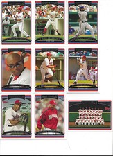 2006 TOPPS Washington Nationals TEAM SET Ryan Zimmerman RC Jose Vidro Soriano 21