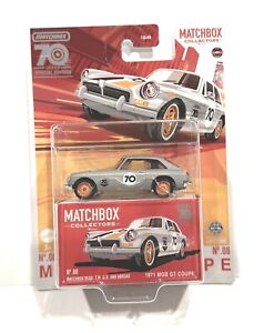 2023 Matchbox Collectors 1971 MGB GT Coupe #8 Matchbox 70 Years Special Edition 
