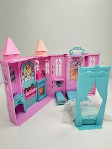 Vintage Barbie Swan Lake Enchanted Castle 2003 Mattel Model #B2661 Folding House - Picture 1 of 21