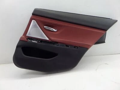 BMW 650i Gran Coupe Right Rear Door Card Panel Brown F06 13-17 Broken Shade - Image 1 of 4