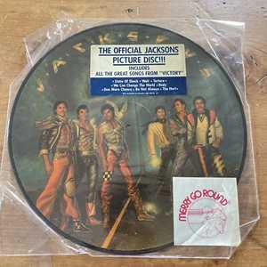Jacksons Victory Official Picture Disc State of Shock Wait Vinyl LP Album - Picture 1 of 6