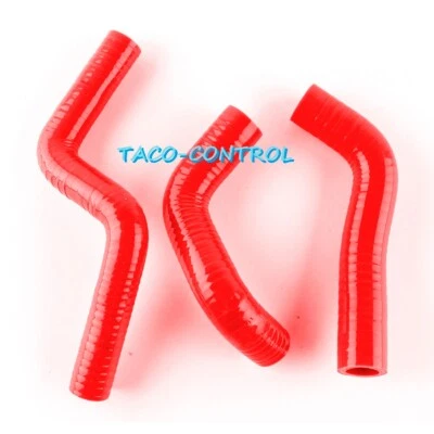 Kit de manguera de radiador de refrigerante de silicona rojo para Kawasaki KX85 KX100 2014-2023 15 2016 Foto 1 de 4