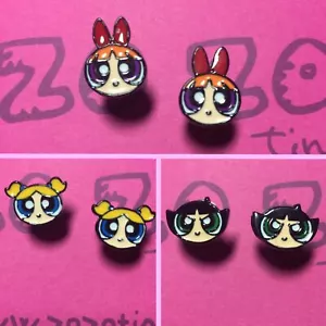 The Powerpuff Mädchen Metall Ohrstecker - Bild 1 von 7