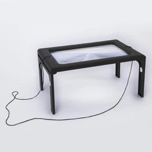 Hands Free Magnifying Glass Lighted LED Magnifier For Reading Cross Stitch - Picture 1 of 12