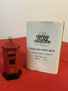 Department 56 Heritage Village "English Post Box" Figure #5805-0 - Picture 1 of 1