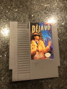 DEJA VU ORIGINAL VIDEO GAME CLASSIC AUTHENTIC Nintendo System NES HQ - Picture 1 of 1