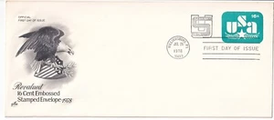 STAMP US SCOTT U586 "Olive Branch" 15 on 16 CENT 1978 FDC #10 ENVELOPE - A - Picture 1 of 1