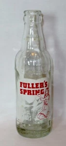 Vintage Coca Cola Fullers Spring 7 Unzen Soda Pop Flasche Indian Maiden ~ Jamestown ND - Bild 1 von 9