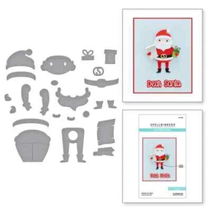 Spellbinders Cutting Dies DANCIN' ST NICK, 9 Etched Cutting Dies S4-1196 - Picture 1 of 2