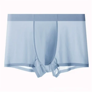 Boxer uomo estivo senza traccia ultrasottile mutande piacevolmente cool slip intimo - Foto 1 di 10