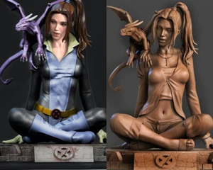 Kitty Pryde Impresión 3D Figura Sin Pintar Modelo GK Kit en Blanco Nuevo Lo último Juguete Stock - Imagen 1 de 15