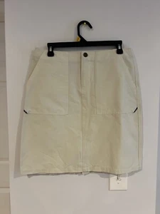 Horny Toad Nylon Skirt With Pockets Size 10Beige - Picture 1 of 4