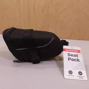 SCHWINN Bicycle Under Seat Pack Post Bag Water Resistant Nylon Reflective - Picture 1 of 12