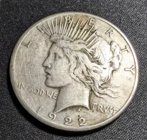 $1 dólar de la paz 1922-S - Imagen 1 de 2