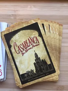 Casablanca The Motion Picture Gemaco Playing Cards Complete Deck - Picture 1 of 11