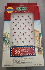 Lemax Christmas Village Lights 36 Chasing Mini Multi Color 1999 - Picture 1 of 4