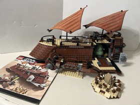 LEGO Star Wars Jabba's Sail Barge 6210 Manual Some Minifigures