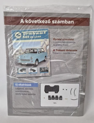 Trabant 601 de Luxe 1:8 Baumodel Nr  Ausgabe 18 DDR PKW 1/8 Hachette Bauteil - Bild 1 von 2