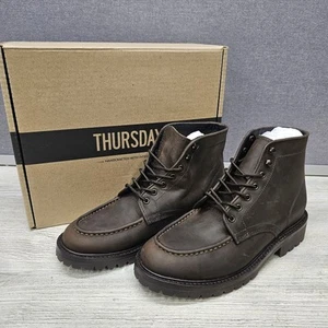 Thursday Boot Co. Company Diplomat Men’s Size 8.5 Tobacco Lug Sole  - Picture 1 of 21