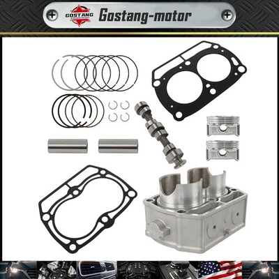 Cylinder Piston Gasket Top End Kit & Camshaft For Polaris RZR 800 2008-2014 - Image 1 of 4