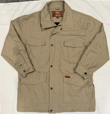 Outback Trading Co. Men's Chore Ranching Jacket Cotton Canvas Shell - LARGE - Image 1 of 4