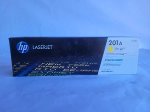 Sealed NEW HP 201A Original LaserJet Toner Cartridge CF402A Yellow Govt Surplus - Picture 1 of 6