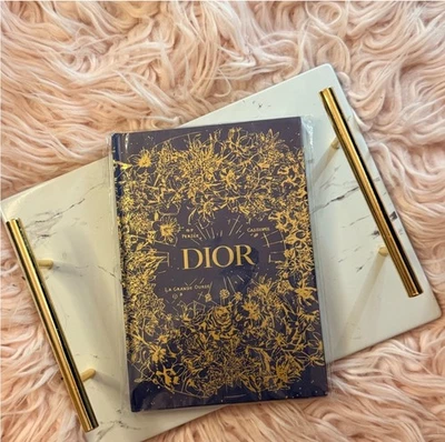 Christian Dior Novelty Notebook Blue Gold Limited Coffee Table Book NEW Sealed - Image 1 of 4