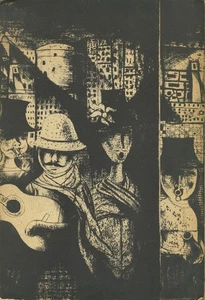 Charles Bukowski / CRUCIFIX IN A DEATHHAND .. NEW POEMS 1963-65 Signed 1st 1965 - Bild 1 von 2