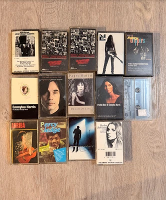 Lot Of 14 Cassette Tapes Official Bob Dylan Rolling Stones Jackson Brown + More Foto 1 de 3