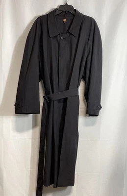 Gabardina negra Christian Dior para hombre talla 34 Foto 1 de 4