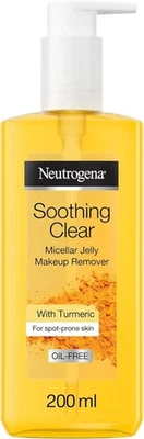 Johnson And Johnson Neutrogena Clear & Soothe MakeUp Remover With Turmeric 200ml - Image 1 of 3