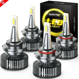 9005/HB3 9006/HB4 LED Faro Bombillas Brillantes Kit Alto/Bajo Beam6500K Blanco 320000LM - Imagen 1 de 16