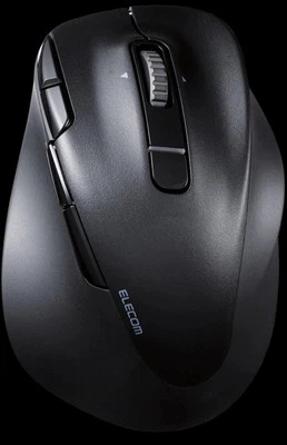 ELECOM EX-G Trackball Mouse, 2.4GHz USB Wireless, Ergonomic Design, Thumb Con... - Image 1 of 4