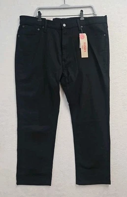 Levi's 541 Athletic Taper Jeans Black Denim Flex Stretch Mens 39x30 NWT - Image 1 of 4