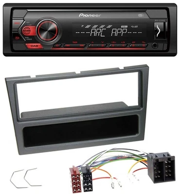 Pioneer DAB 1DIN MP3 AUX USB Autoradio für Opel Corsa C Meriva Signum Vectra C 2 - Bild 1 von 4