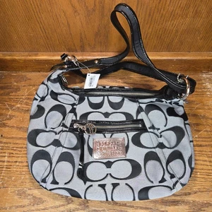 Coach Signature Poppy Handbag - Picture 1 of 5