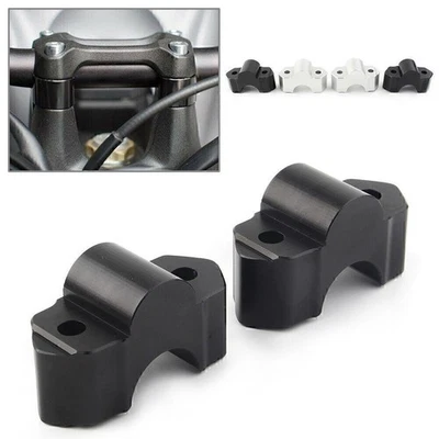 22mm Handlebar Riser Mount Clamps For KAWASAKI VERSYS1000 2015  2016 2017 2018 - Image 1 of 4