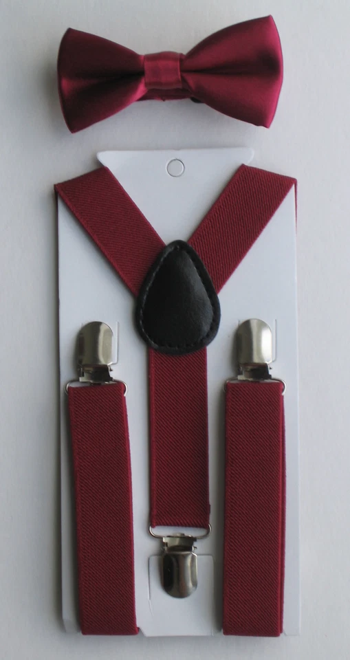 Nuevos juegos de tirantes y pajaritas para niños niñas niños niños niños - Envío desde EE. UU. Foto 1 de 1