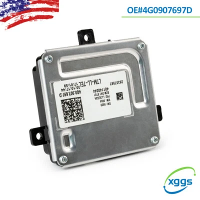 Módulo de control DRL de luz de circulación diurna 4G0907697D para Audi RS5 S4 A4 A5 Q3 Q5 Foto 1 de 4