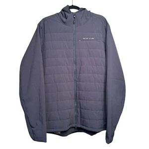Mens Pearl Izumi Canyon ECOLoft MTB Hooded Jacket Size XXL Phantom Gray $210 - Picture 1 of 10
