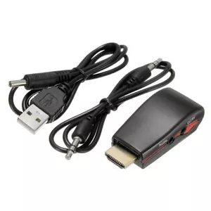 Convertidor HDMI a VGA + Audio + USB Adaptador para Monitor PS3 PS4 PS5 XBOX - Imagen 1 de 6