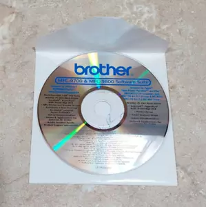 BROTHER MFC-9700 & MFC-9800 Printer Software Suite For Windows XP Imac G4 - Picture 1 of 3