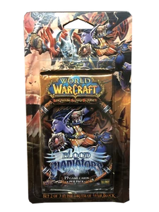 World Of warcraft 2010 WoW TCG Blood of the Gladiator Booster Blister Pack New  - Picture 1 of 1